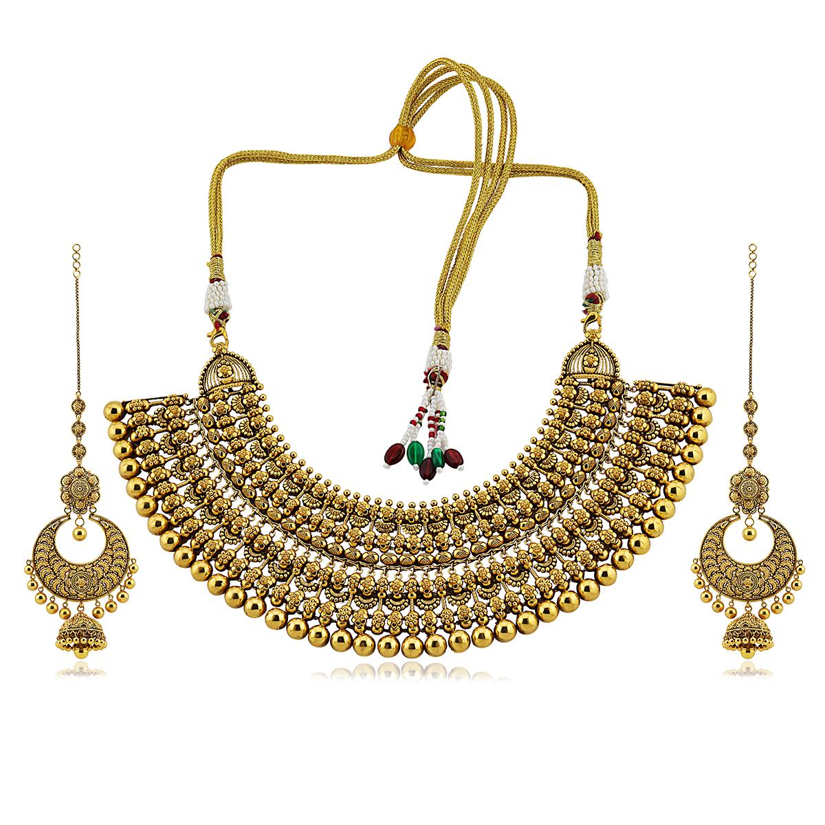 Traditional Guluban Bridal Necklace Set Image