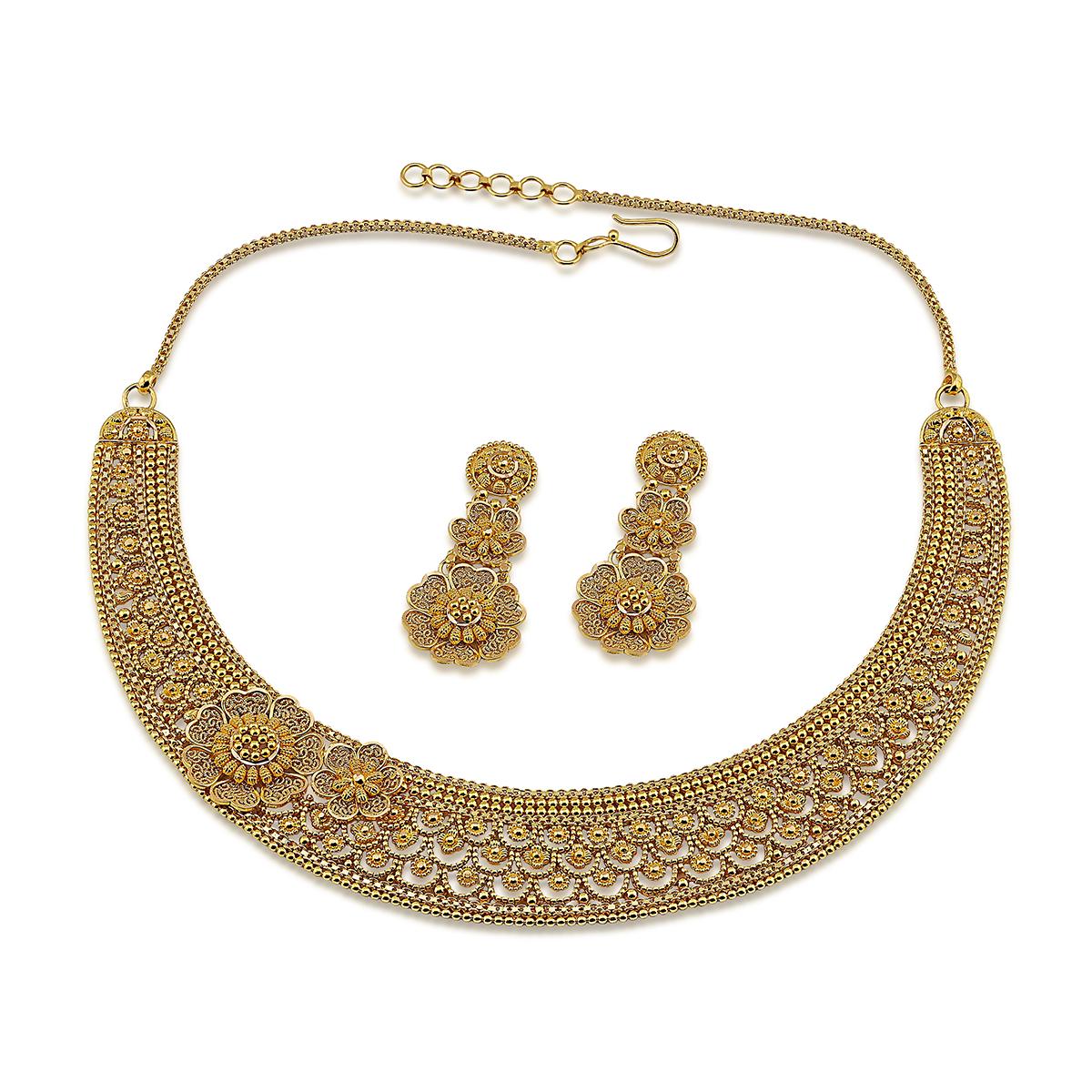 Flower Design Guluban Necklace Image