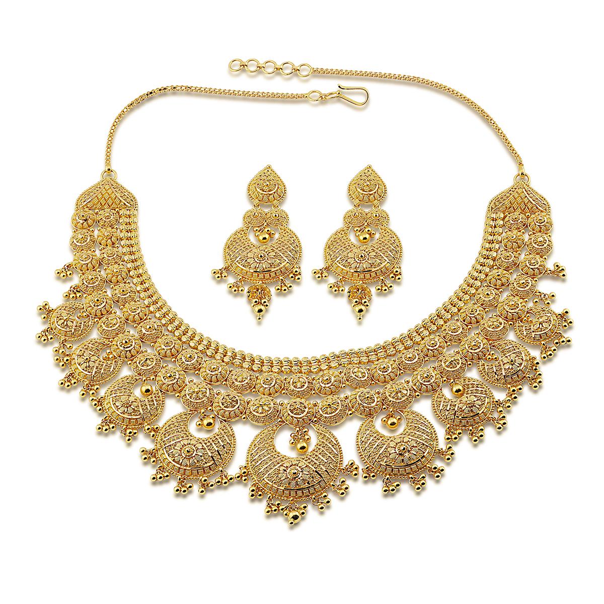 Curvilinear Guluban Bridal Necklace Image