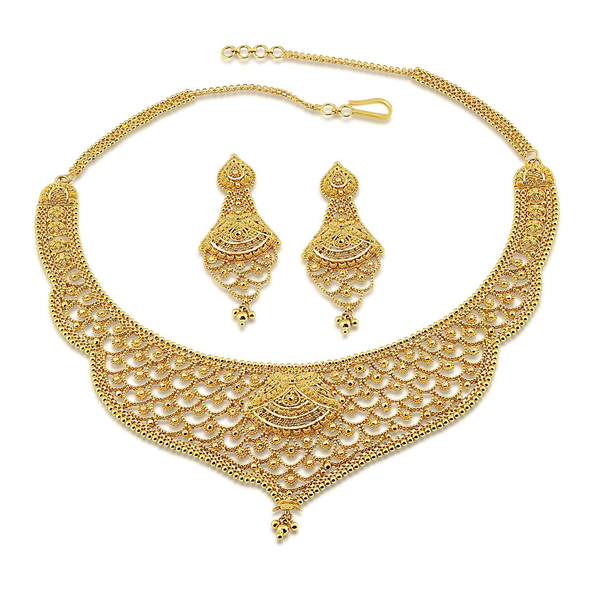 Draped Necklace Set Image