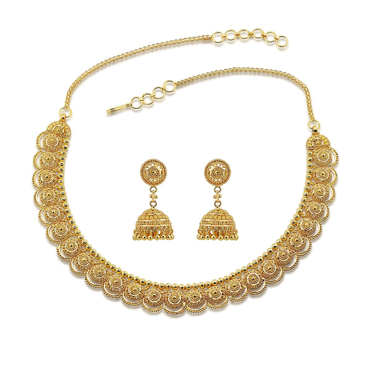 Necklace Set with Jukmka Earrings Image