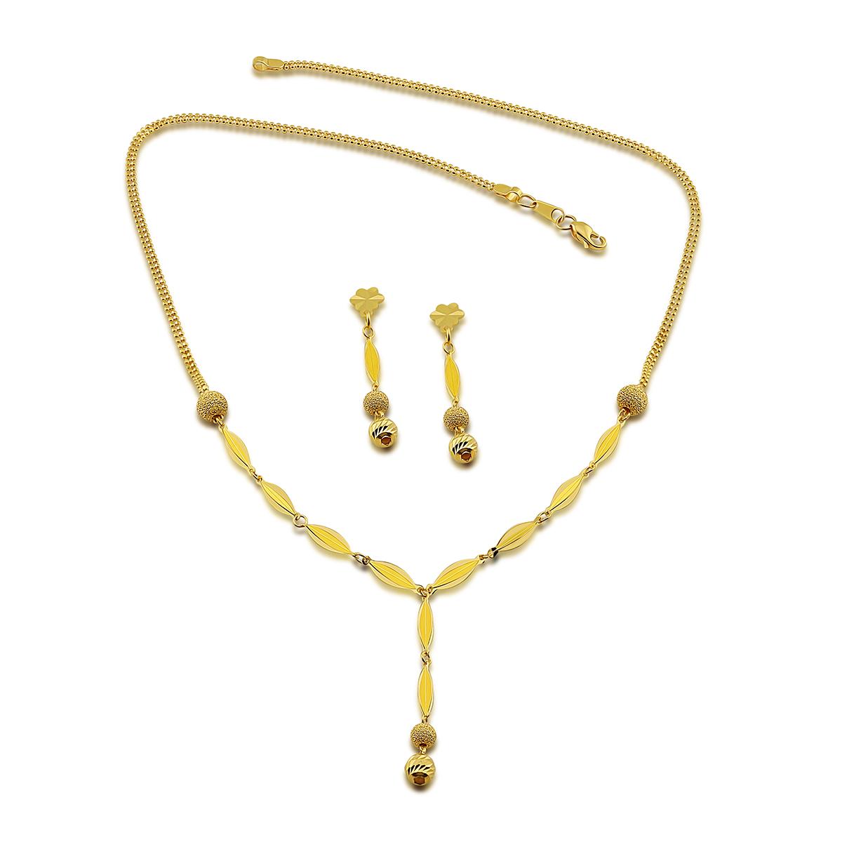 Lightweight Modern Necklace Set Image