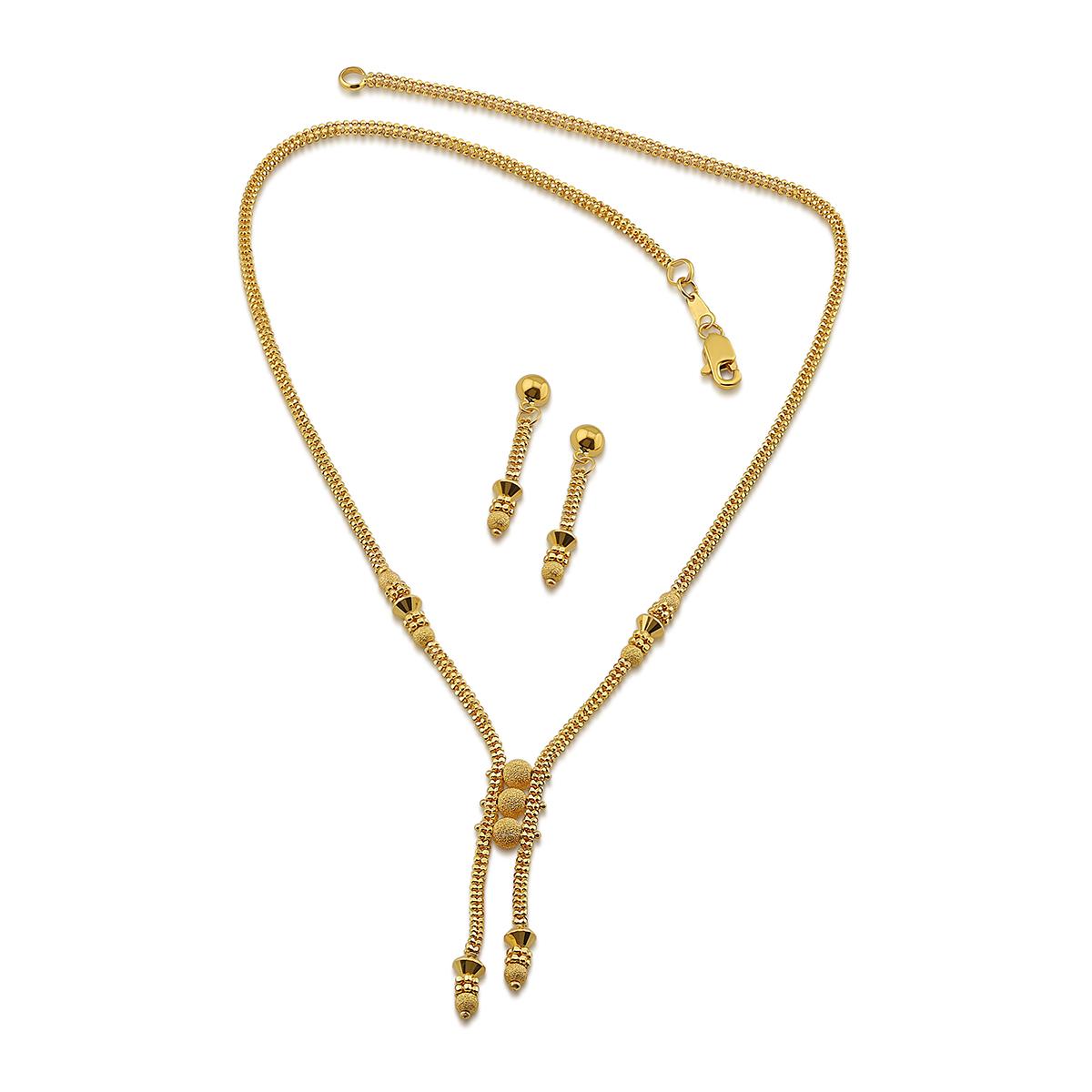 Double Chain Necklace Set Image