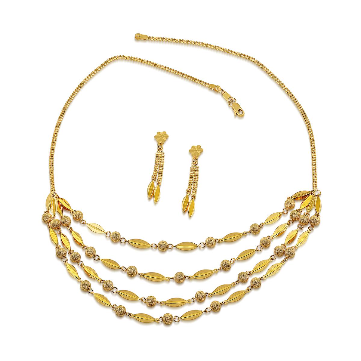 4 Layer Ladies Necklace Set Image