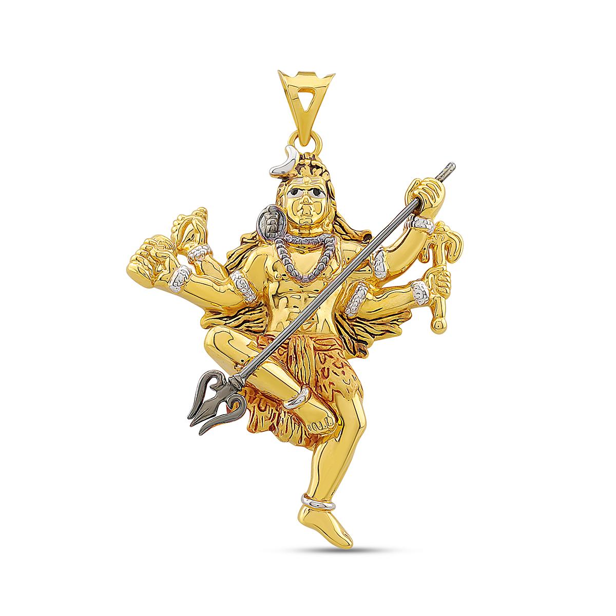 22ct Lord Shiva Pendant Image