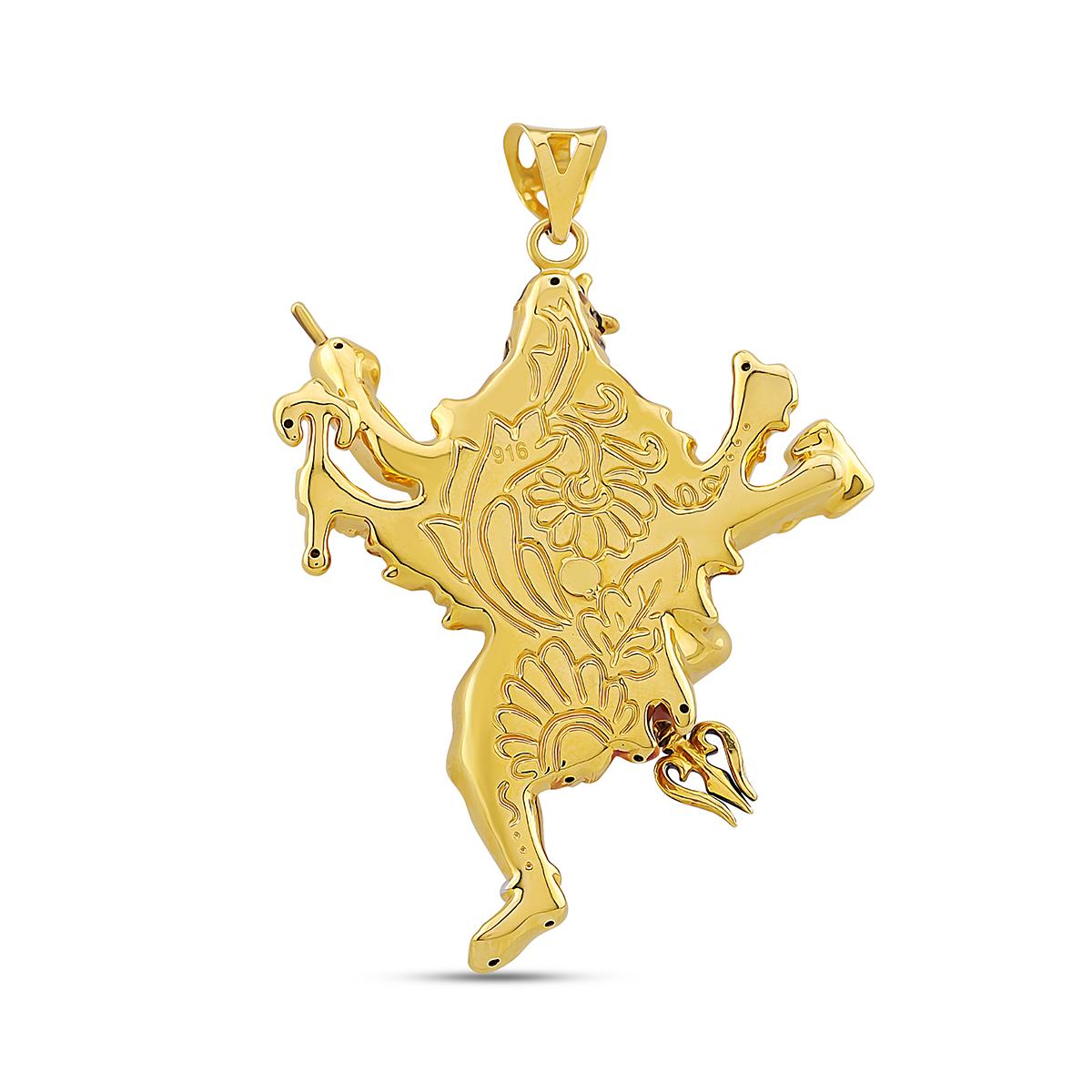 22ct Lord Shiva Pendant