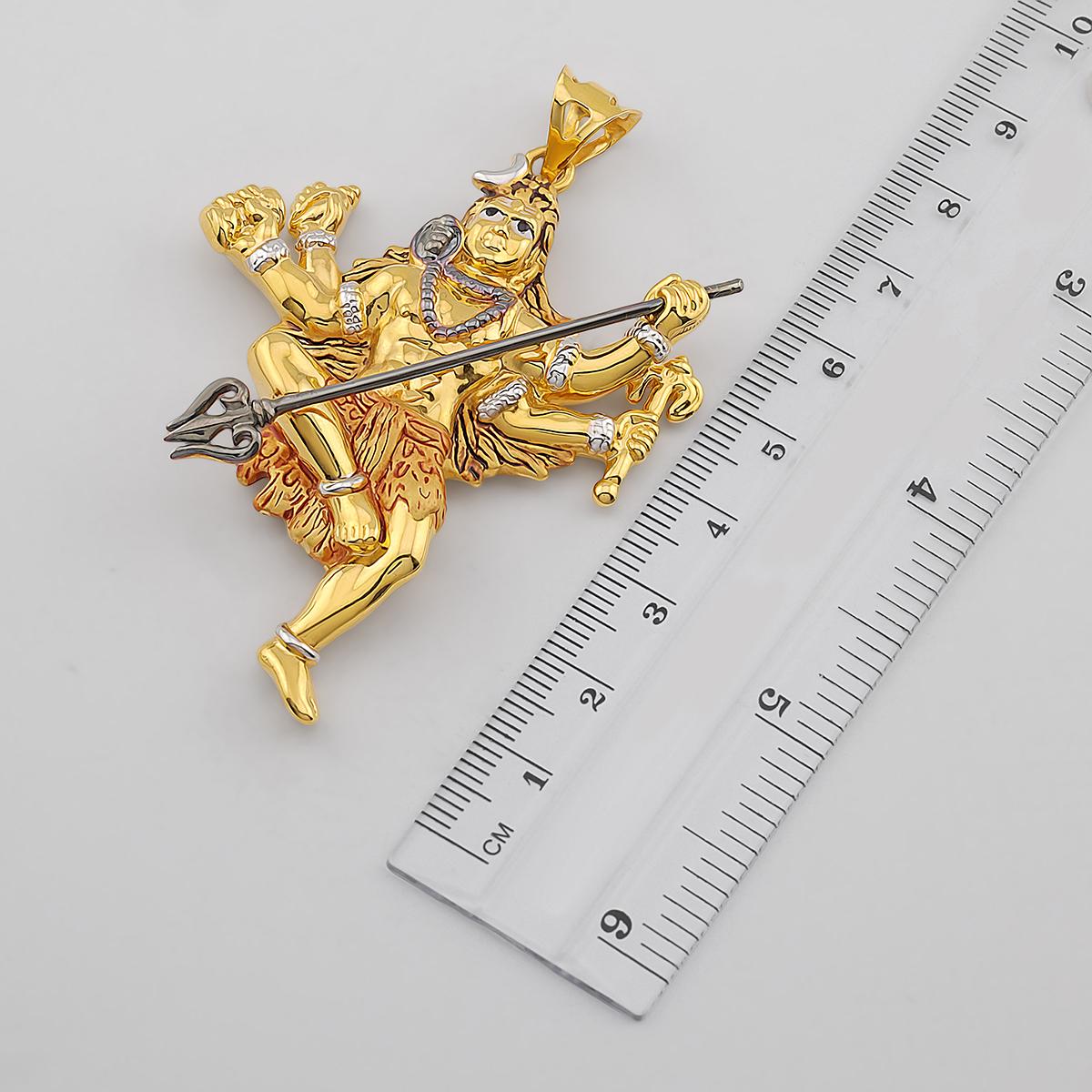 22ct Lord Shiva Pendant