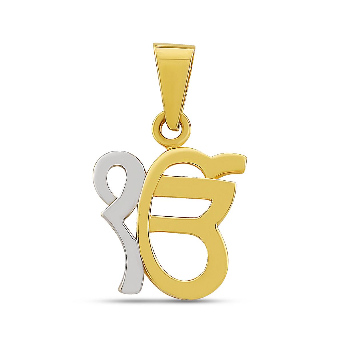 Two Tone Ek Onkar Pendant Image