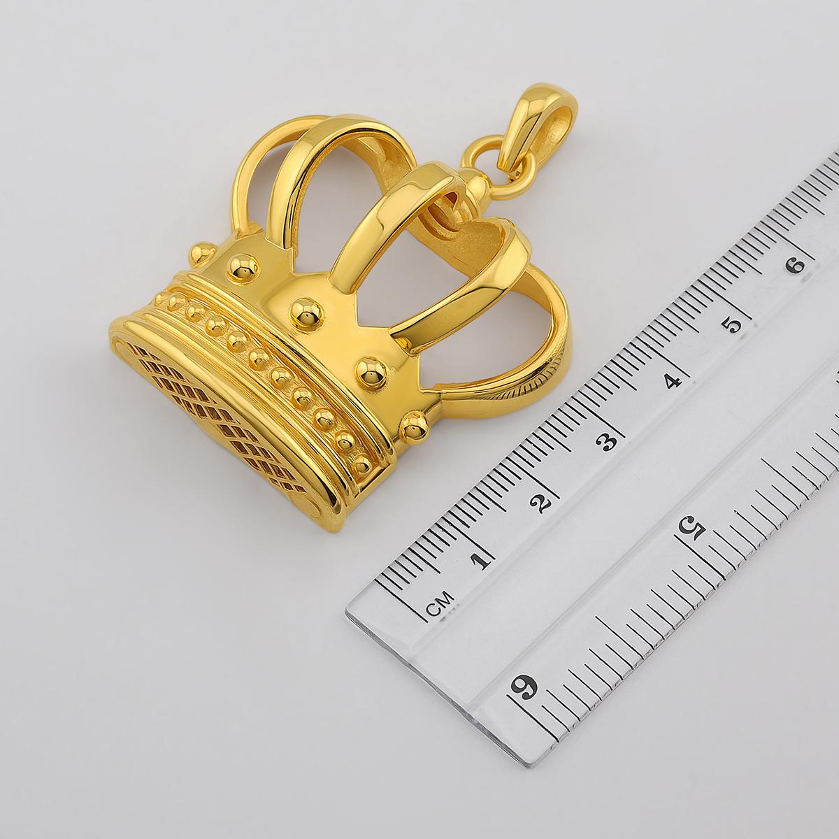 Large Crown Pendant
