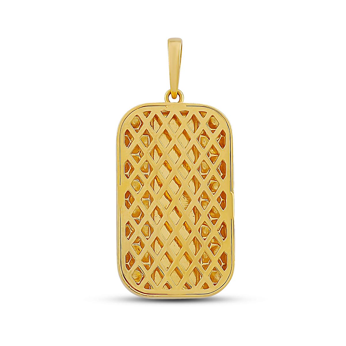 2 Tone Khanda Pendant