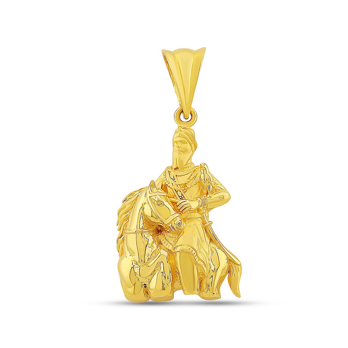 Solid Guru Gobind Singh Pendant Image
