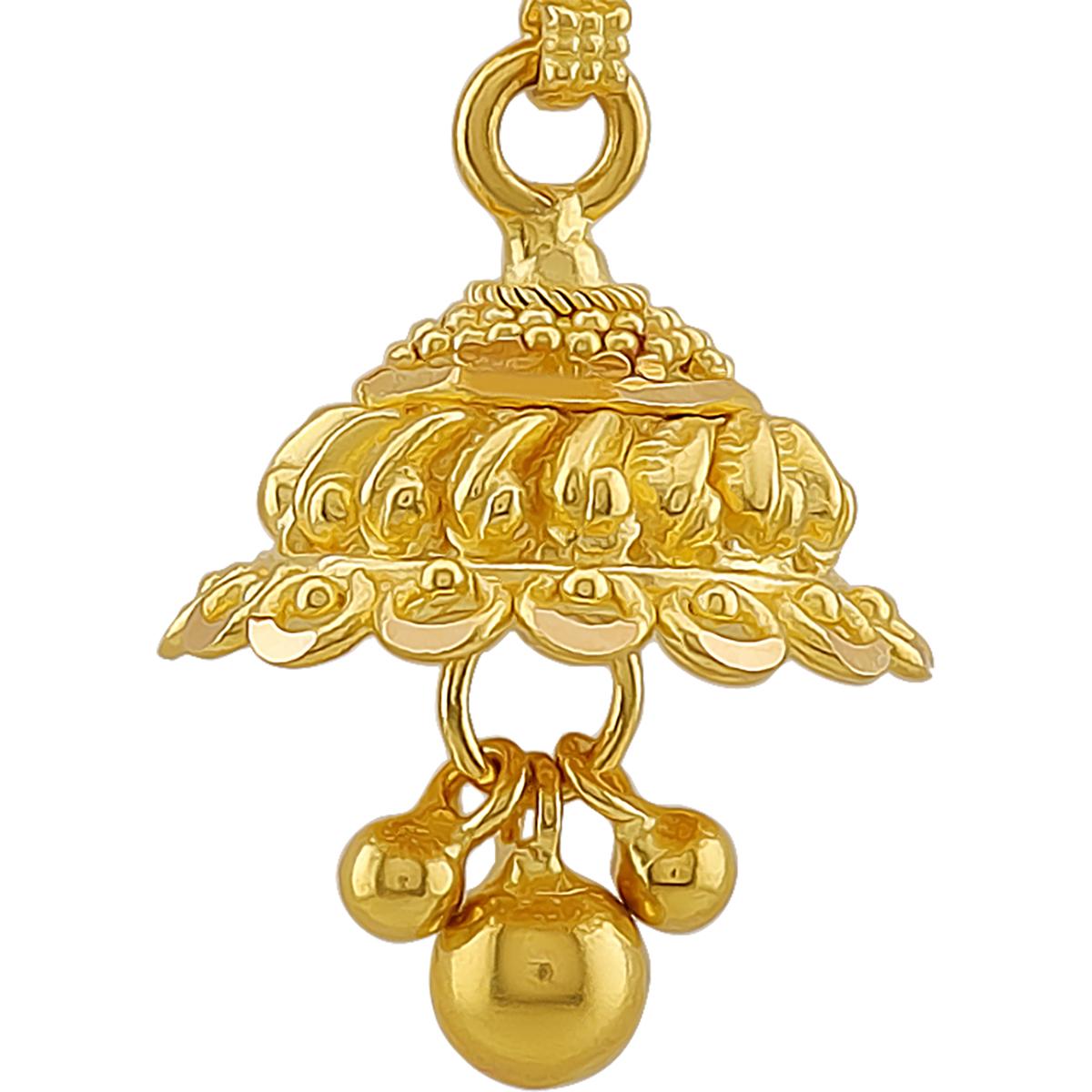 Daily 22ct Gold Jhumka Earrings