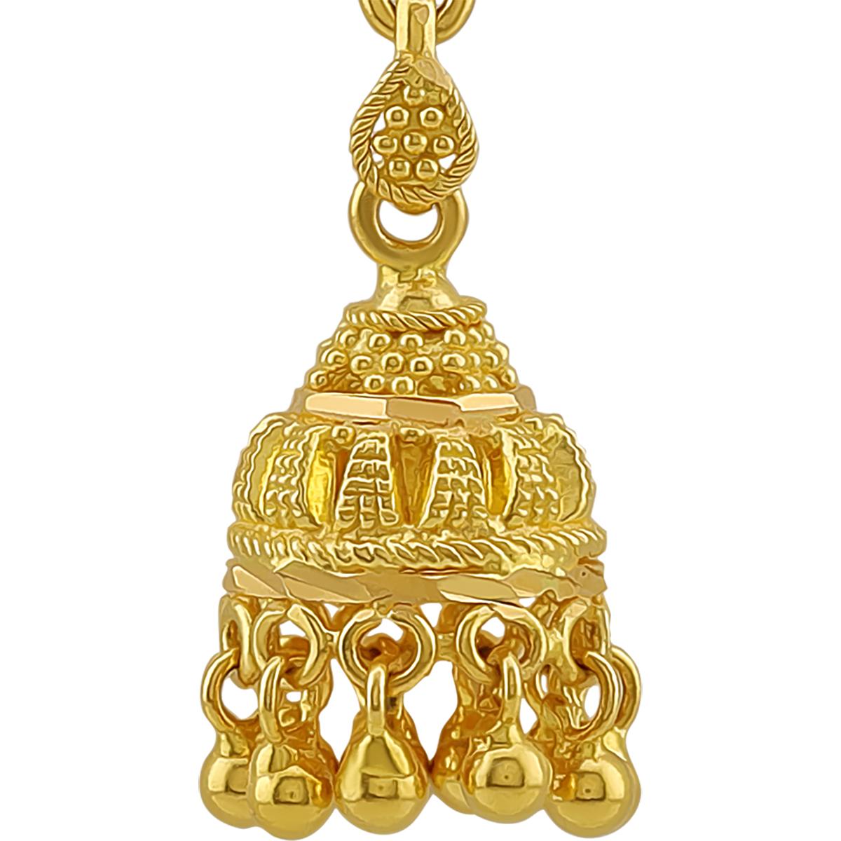 Slim Lightweight Jhumka Earrings