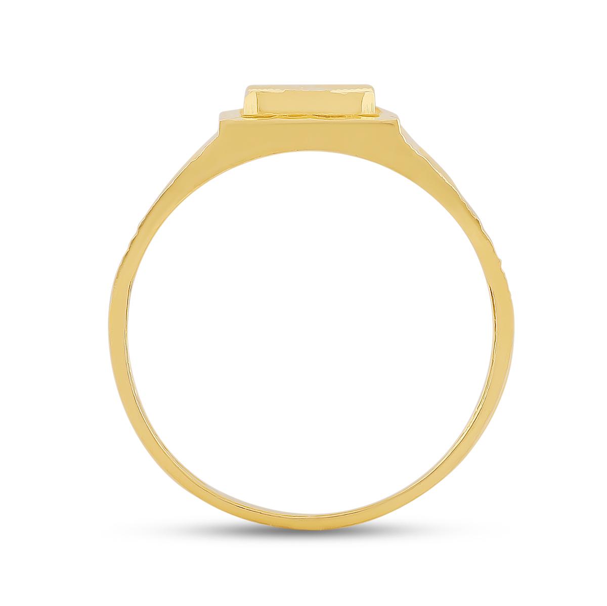 Lightweight 22ct Gold Gents Ring