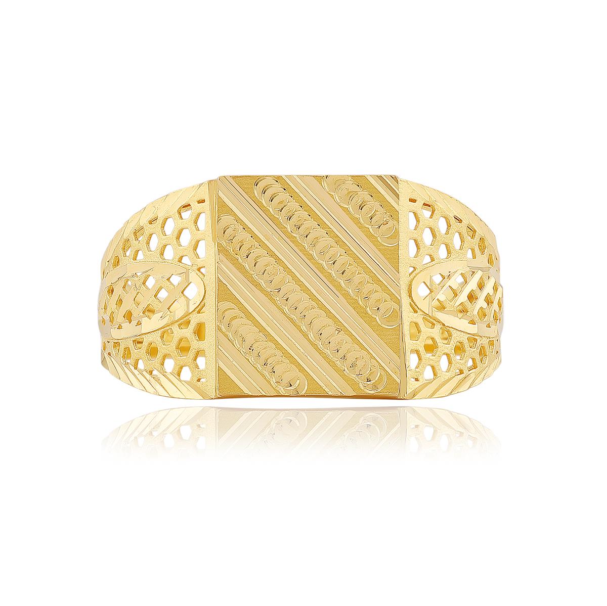 Classic 22ct Gold Men’s Ring
