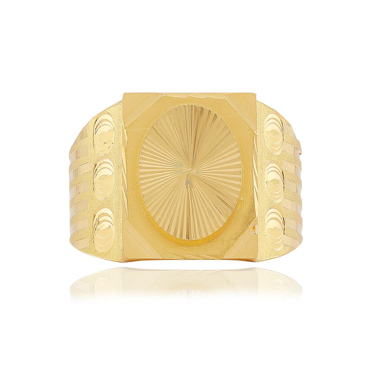 Elegant 22ct Gold Men’s Ring