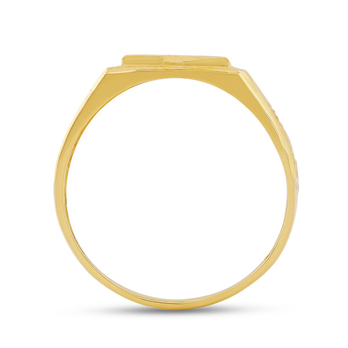 22ct Gold Indian Gents Ring