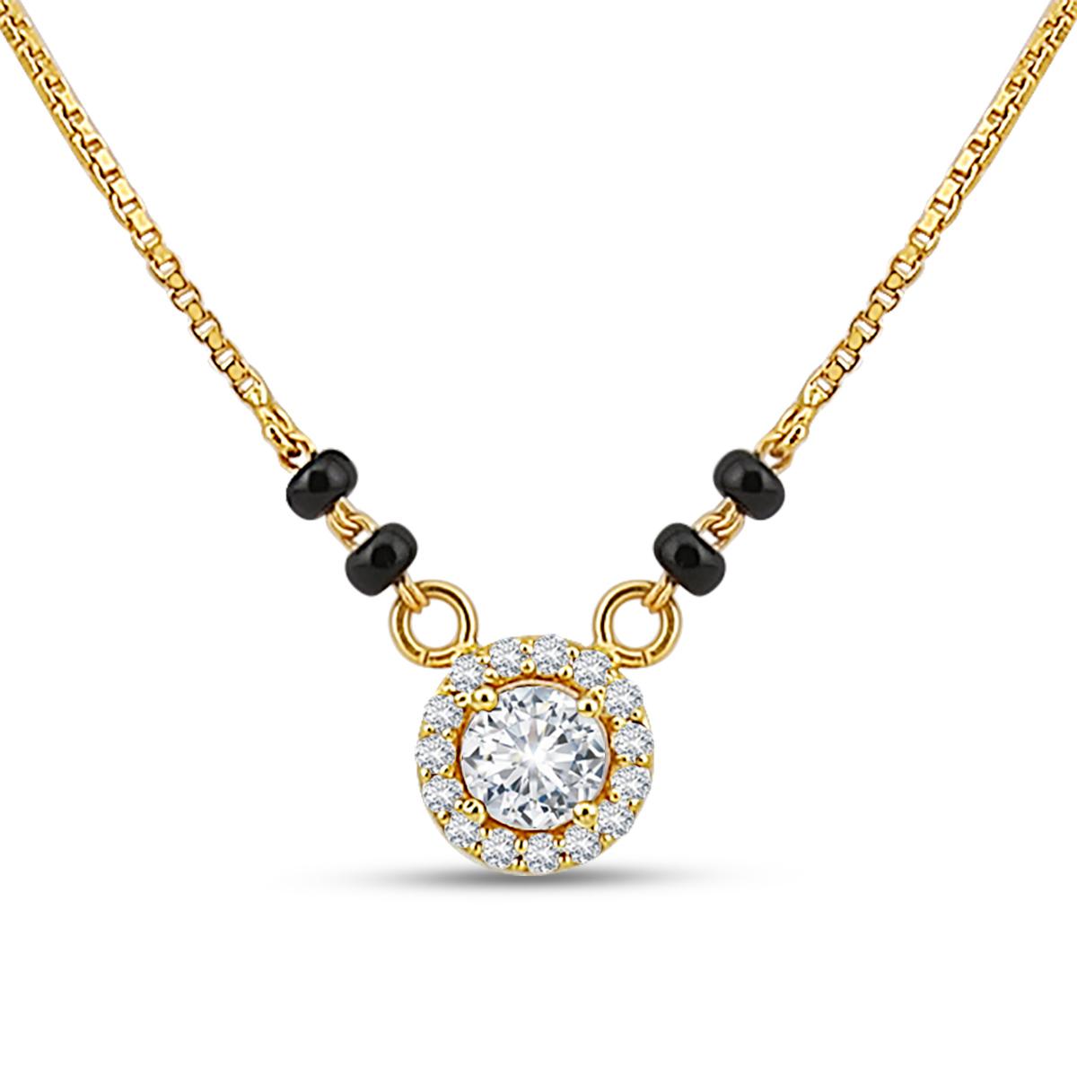 Lightweight 22ct Gold Mangalsutra Chain