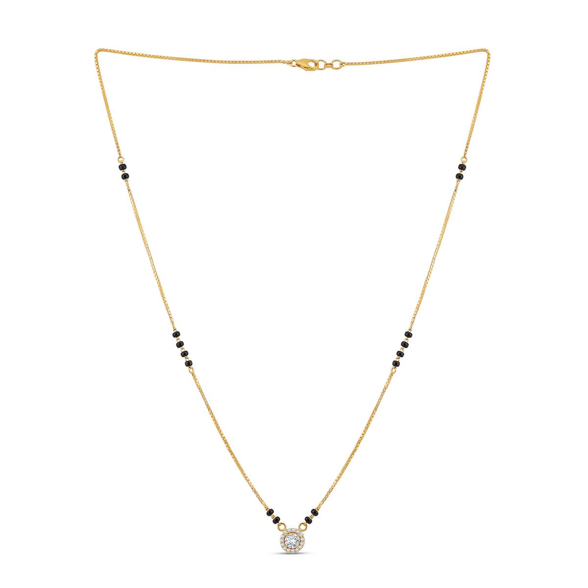 Lightweight 22ct Gold Mangalsutra Chain Image