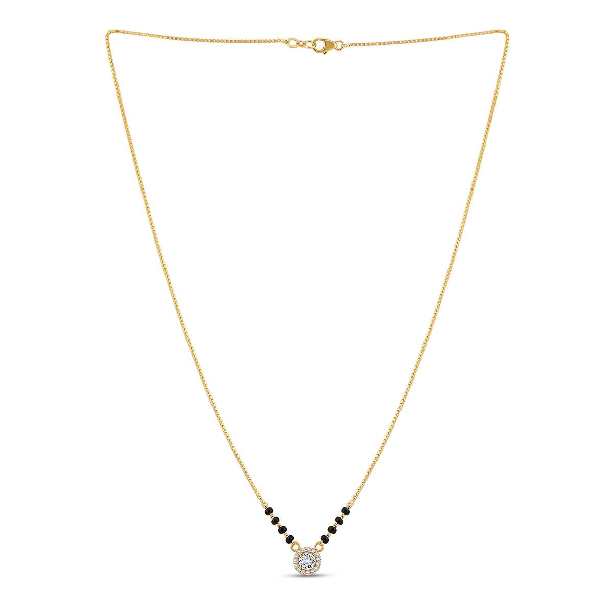 22ct Gold Mangalsutra Chain Image