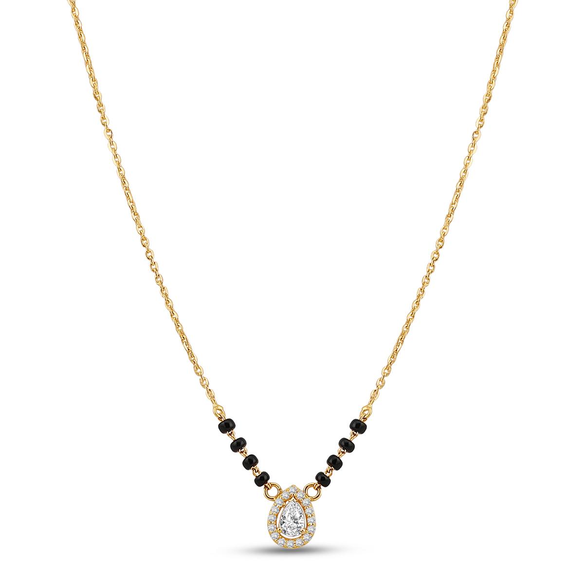22ct Gold Lightweight Mangalsutra Chain