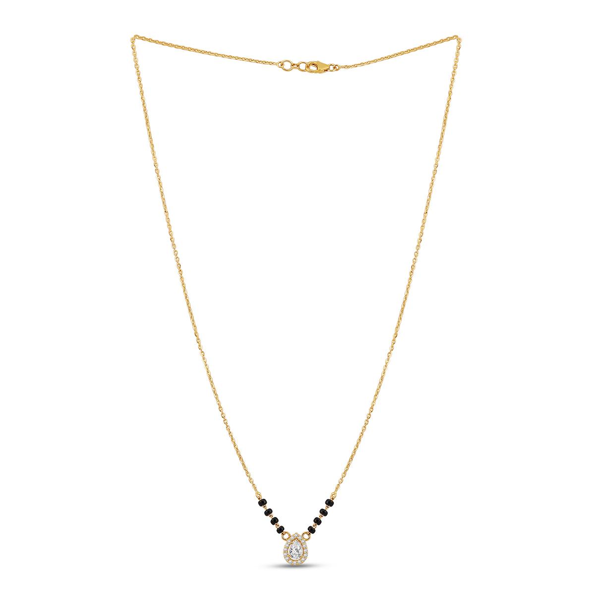 22ct Gold Lightweight Mangalsutra Chain Image