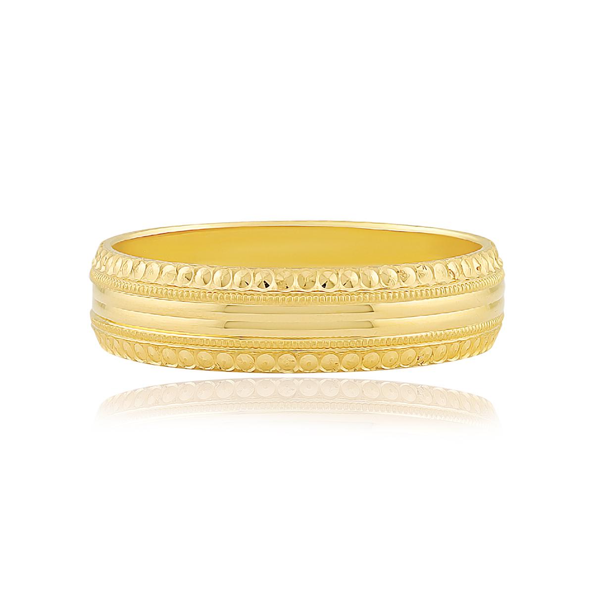 22ct Gold Gents Band Ring 5.5mm